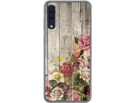 Carcasa Samsung Galaxy A50 / A50s TUMUNDOSMARTPHONE Madera 08 Multicolor