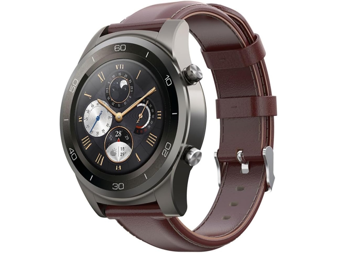 Correa de cuero ajustable para relojes unisex, marrón, duradera y cómoda. Gokoco