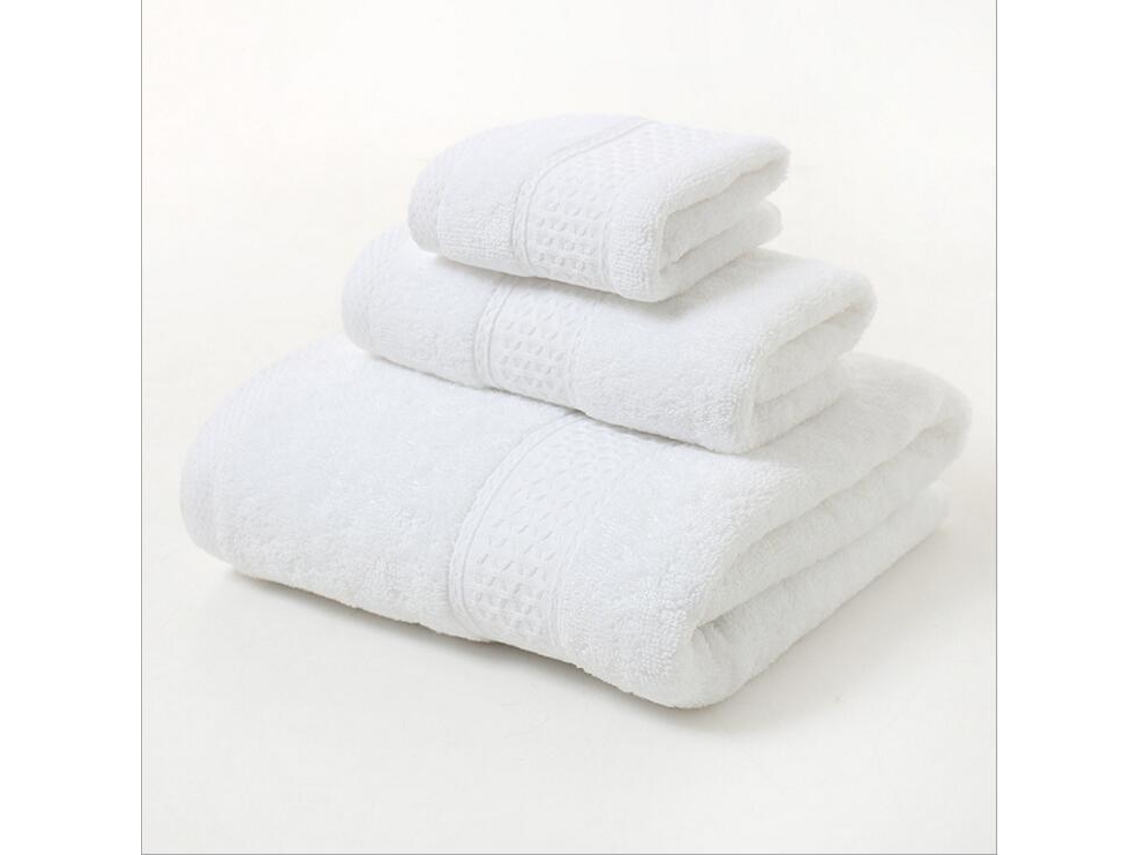 Toalla de Baño Kofihety Liso Ideal Blanco (26x17x5cm)
