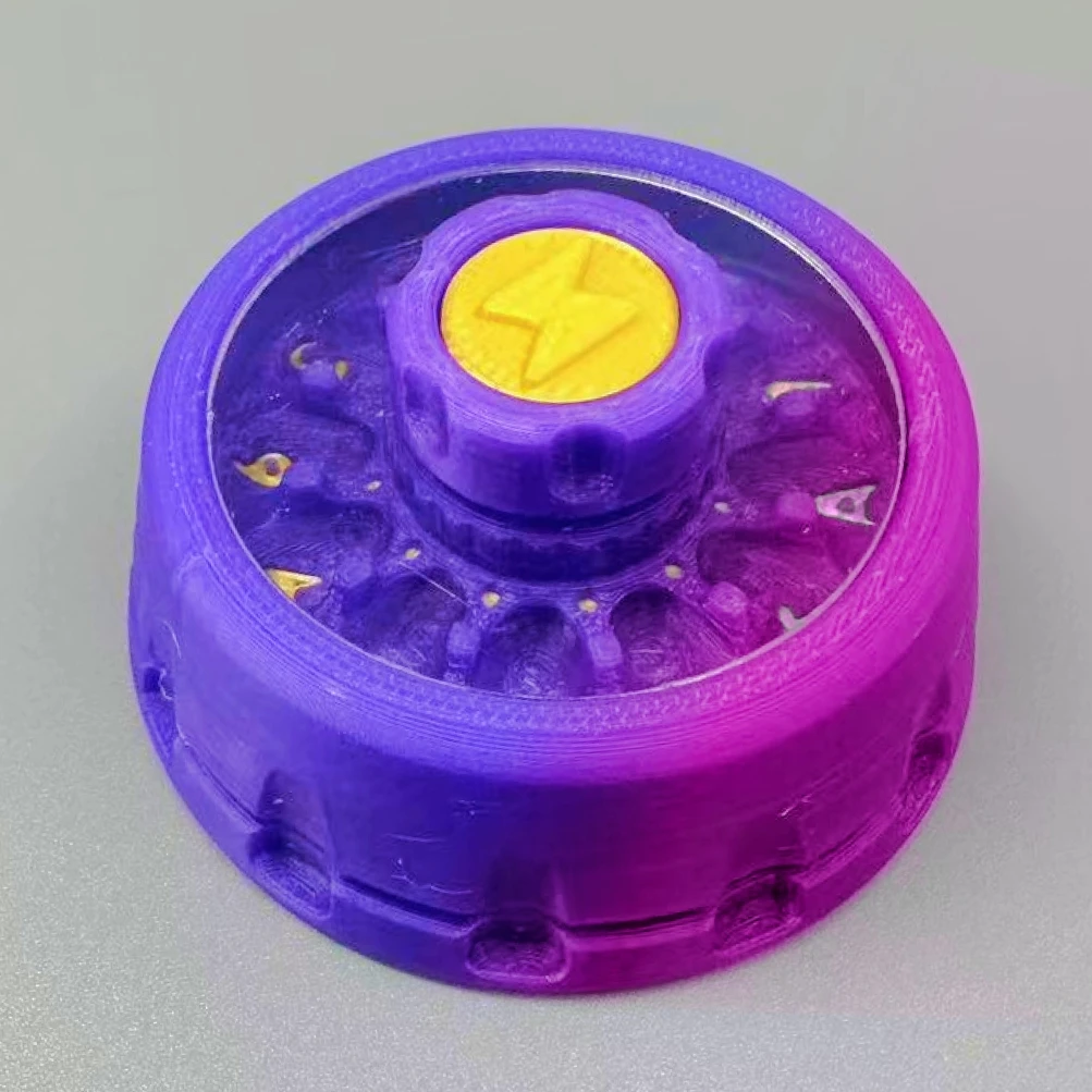 (violeta) Fidget Spinner, Un Juguete Que Alivia El Estrés Y Que Te Permite Girar En Tu Mano Para Aliviar La Ansiedad.