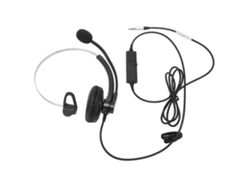 Auriculares Mono Con Cable Para Centros De Llamadas Y Oficinas Con Cancelación De Ruido Y Llamadas Hd, Interfaz De 3,5 Mm.