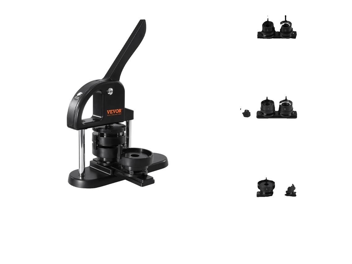 Máquina para fabricar botones, mango ergonómico, juego completo de accesorios, botones JMB X3 300 OEM