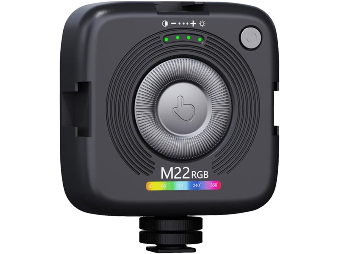 Nueva Linterna Magnética Rgb M22 Para Videoconferencias Y Uso Telefónico.