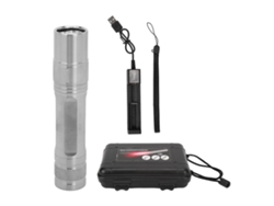 Linterna terapéutica LED roja recargable, dispositivo portátil de terapia infrarroja de 630 nm, 660 nm y 850 nm para hombres y mujeres