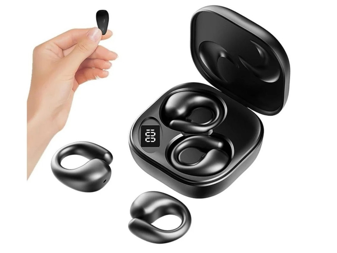 Auriculares Sem Condução Óssea Yizhood Bluetooth Negro