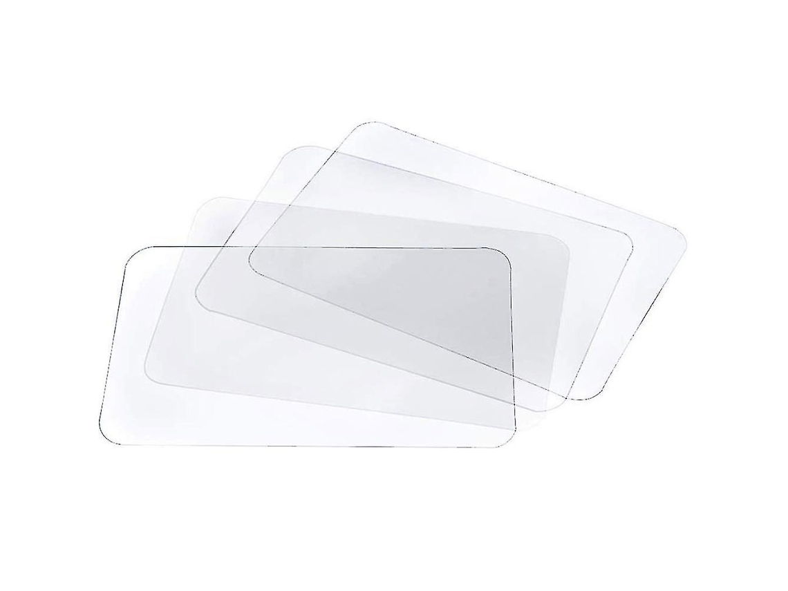 Rebe-mantel De Mesa Transparente Lavable Resistente Al Calor Antideslizante Para Cocina (4 Unidades)