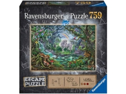 Puzzle RAVENSBURGUER Escape Unicorn (759 Piezas)