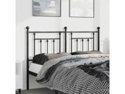 Cabecero De Metal Negro 150 Cm