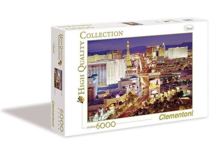 Puzzle CLEMENTONI Las Vegas (6000 Piezas)