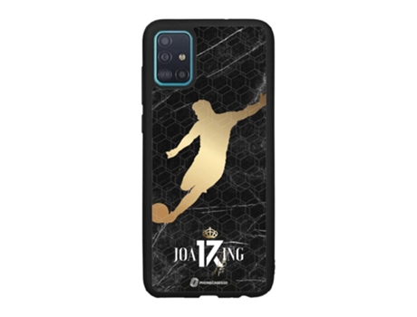 Funda Móvil Oficial Real Betis Fc para Samsung Galaxy A51 PHONECASES3D Piel Sintética Negro