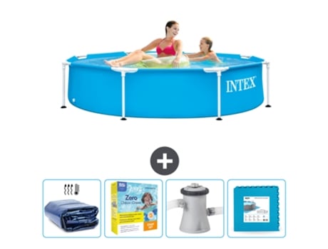 Piscina Tubular INTEX 28205NP-CB9 (1828 L - 244x51cm)