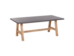 Mesa De Refeição De Jardim Tonnare 200 Cm 100 Cm Betão Cinzento