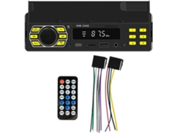 1 Juego De Radio Para Coche Bluetooth De 4 Canales Y 45 W Con Reproductor Mp3 Y Función De Soporte Para Teléfono Móvil.