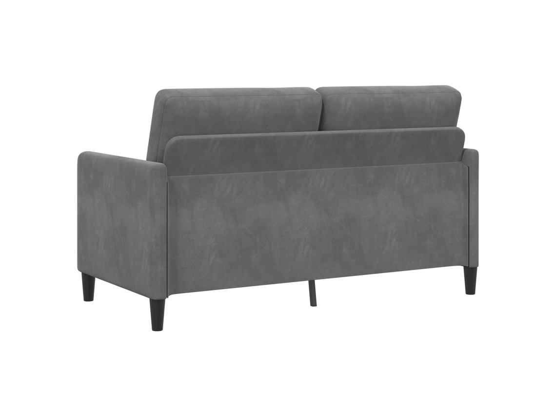 Sofá Con Almacenamiento Gris Oscuro 152 X 78 X 87 Cm Poliéster