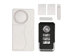 Alarma inalámbrica para puertas Mali con 4 modos y 108 dB de sonido, con control remoto para puertas, ventanas y seguridad del hogar.