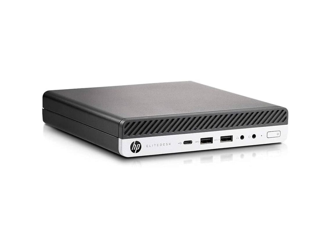 Computadora de escritorio HP Elitedesk 800 G4 Mini i5 8500t, 16 GB, 256 GB (reacondicionada, con signos de uso)