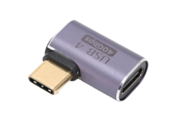 Adaptador EOOCOO (40 GB, 100 W, transmisión de audio y vídeo de alta velocidad)