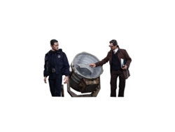 Figura Hot Toys MMS275 - DC Comics - The Dark Knight Rises - John Blake And Jim Gordon With Bat-Signal