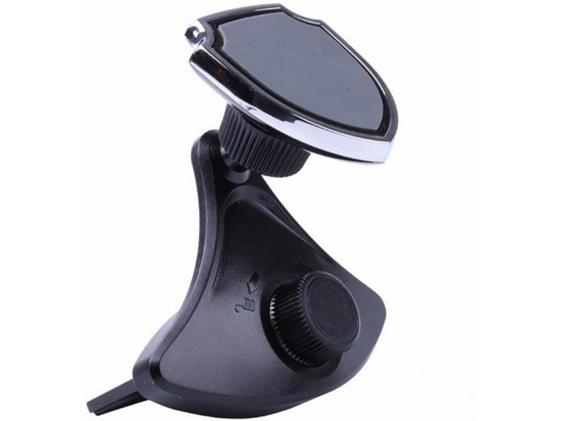 Soporte De Teléfono Para Coche Con Fijación Magnética Puertos Compatibles Cd Y Navegadores