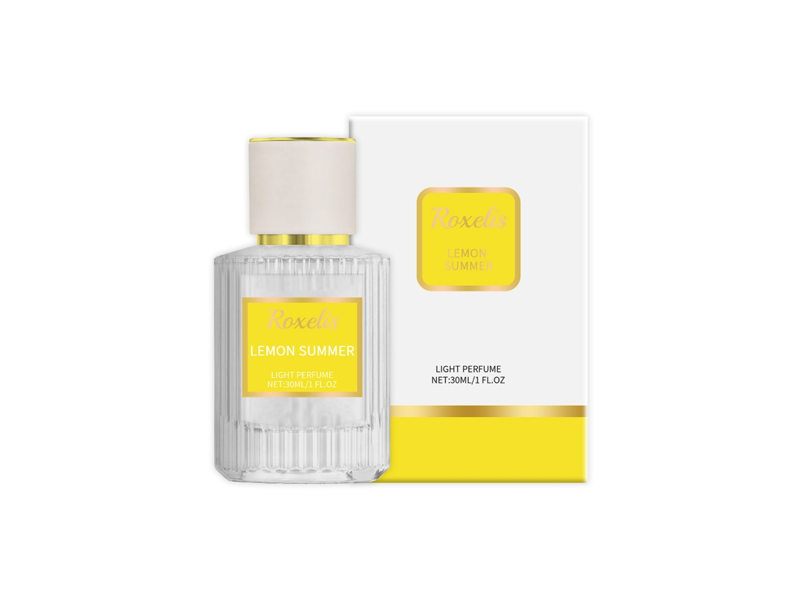 Perfume encantador de verano de naranja y limón
