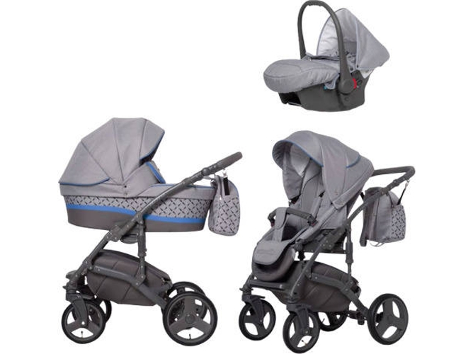 Carrito de Bebé Individual EXPANDER Astro + Carlo Isofix Ready Saphire