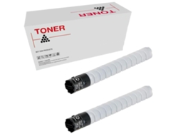 Pack 2 Tóners Compatibles TN322 A33K050 Bizhub 224E/284E/364E Konica Minolta Alta Calidad