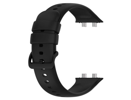 Correa para Oppo Watch 3 Silicona Soft-Touch Pulsera con Agujeros negro AVIZAR