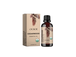 Aceite esencial de cedro calmante para una relajación natural.