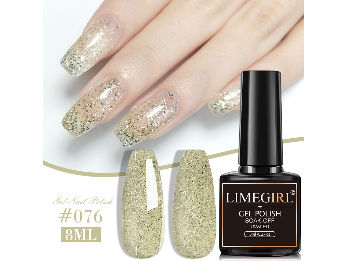 Esmalte de uñas en gel para manicura, nuevo lanzamiento en 2026, con gel especial para fototerapia.76