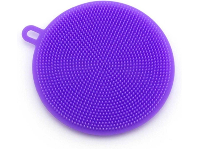 Cepillo de Lavavajillas WJS Silicona Morado