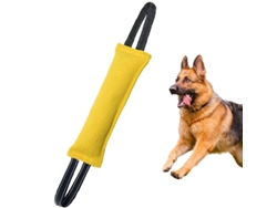 Juguete De Entrenamiento Para Perros, Duradero. Para Juegos De Tira Y Afloja, Cachorros, Alivia El Dolor De La Dentición. Henten Home Amarillo
