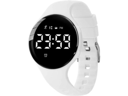Reloj Digital Para Niños De 5 A 12 Años, Monitor De Actividad Física, Alarma, Resistente Al Agua 39-blanco-a