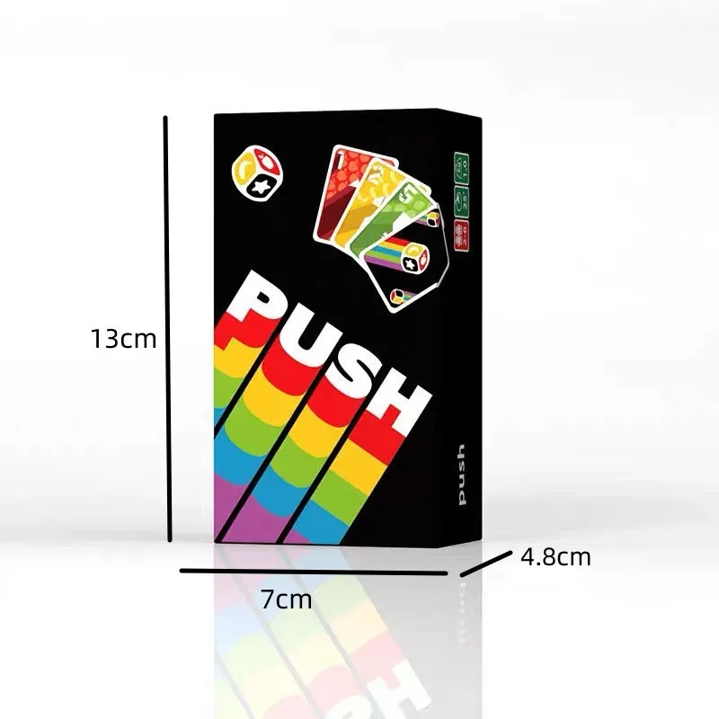 (push) Juego De Cartas Rompecabezas, El Mejor Juego Familiar. Divertido Juego De Fiesta.