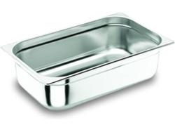 Caja para Conservación LACOR Container Inox 1/1 (20.6 L - Gris - 15x53x32,5 cm)