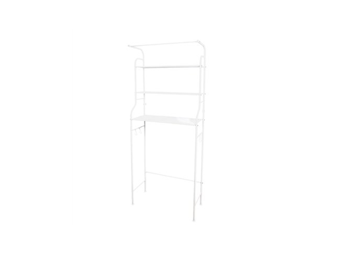 Soporte para lavadora de 3 niveles GSC, blanco