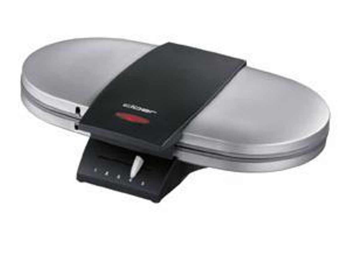 Cloer 1329 Gofrera 1200 W Acero inoxidable Negro