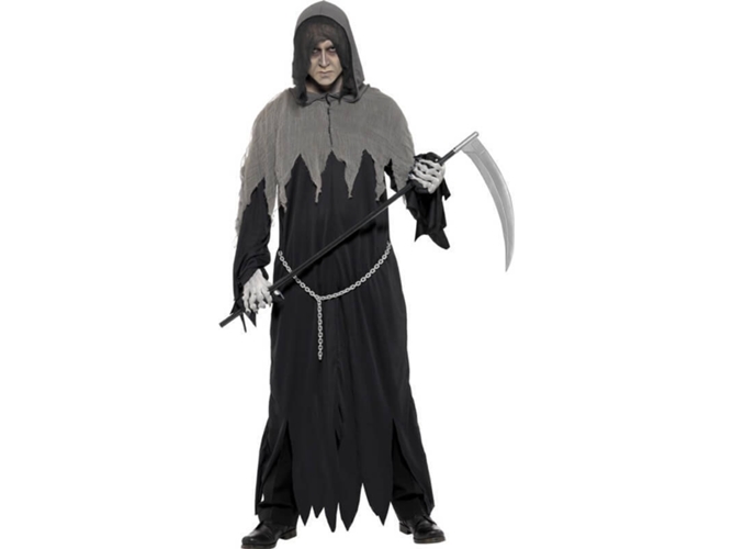 Disfraz de Hombre DISFRAZZES La Parca Negra (Talla: L)