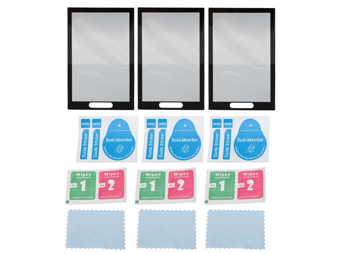 Protector De Pantalla Para Cámara De Acción X4, Vidrio Templado 9h, Antiarañazos, Antihuellas, Paquete De 3