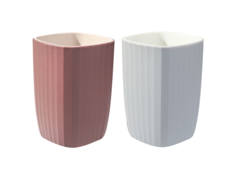 Soporte para cepillos de dientes para baño Caja de almacenamiento para cepillos de dientes con taza de enjuague bucal -mix style2
