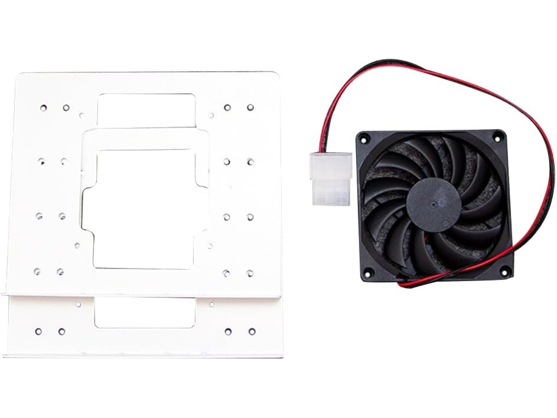 Soporte Para Disco Duro Mecánico Para Caja De Pc, 4x3, 5 Con Ventilador De Refrigeración