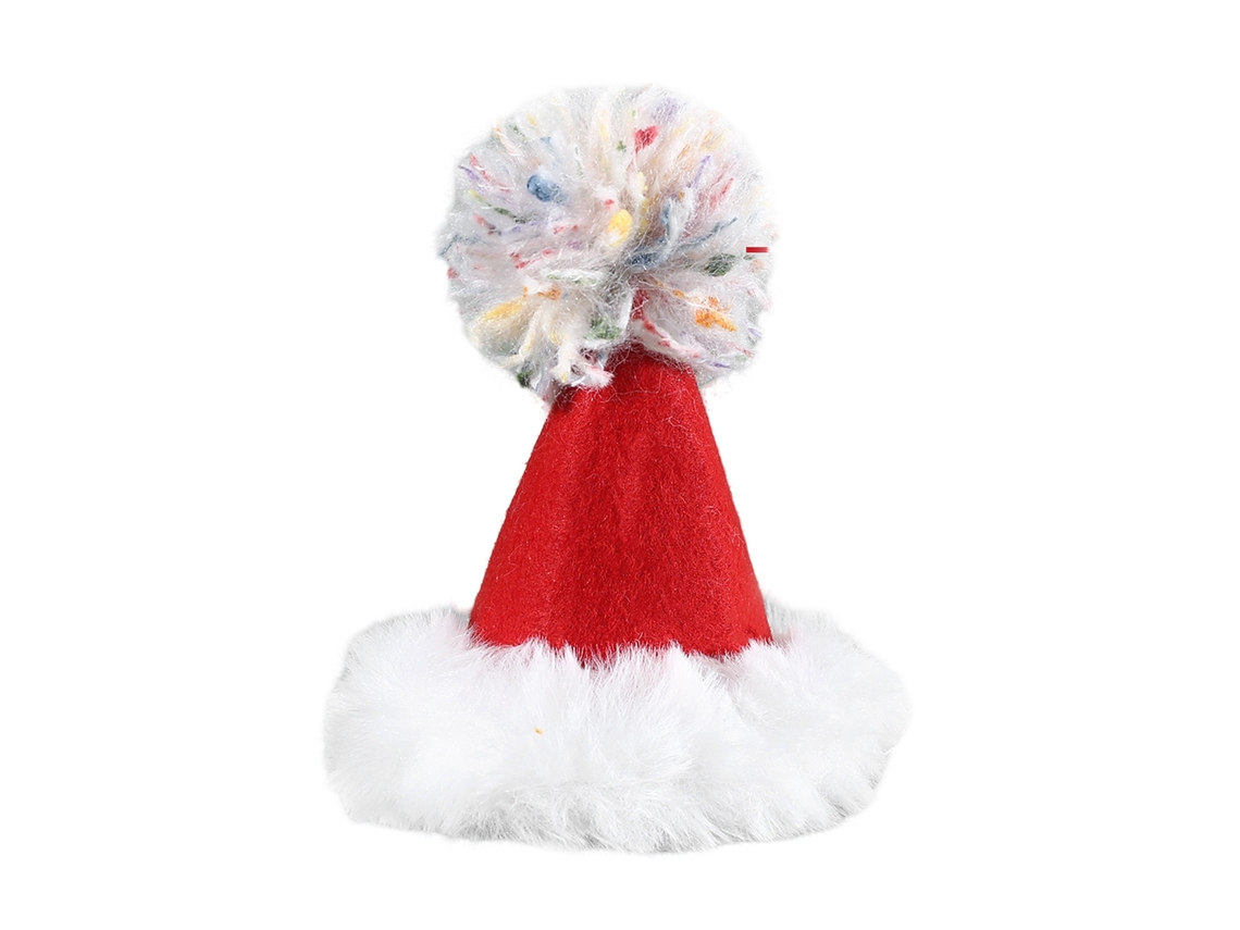 Gorro navideño para gatos con bufanda, disfraz navideño TRUYUETY