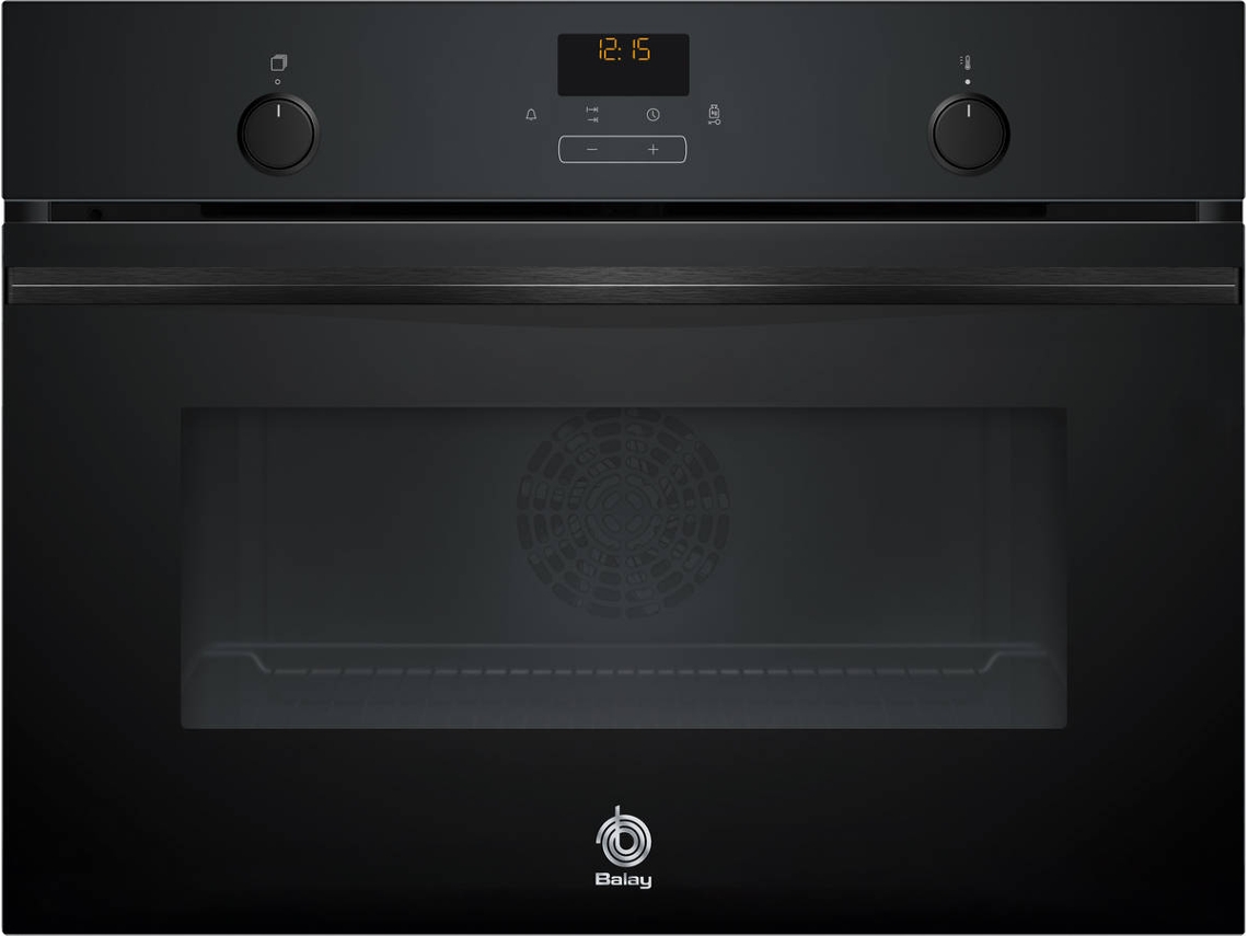 Horno BALAY 3CB5159N3 Compacto (47 L - 59,4 cm - Pirolítico - Negro)