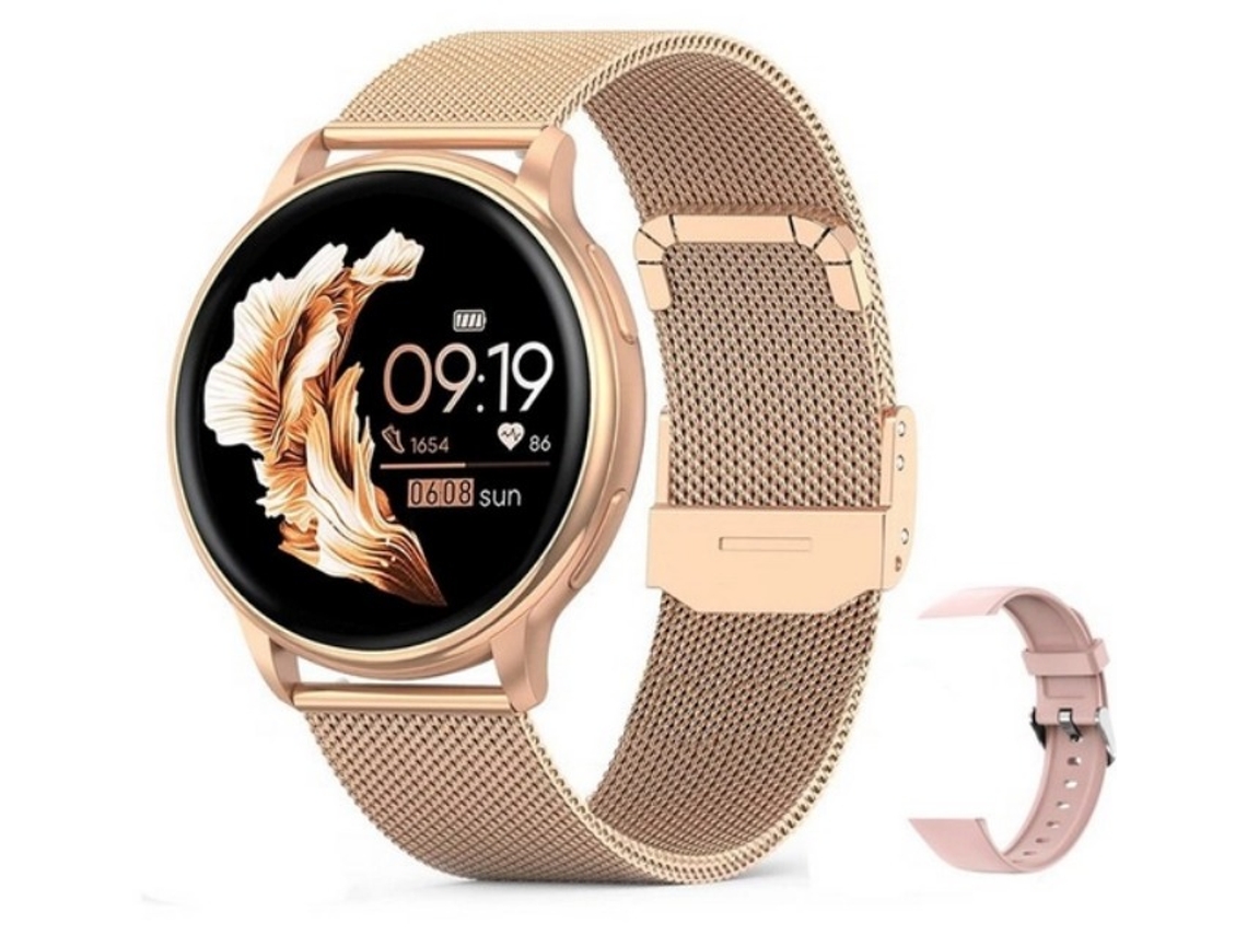 Smartwatch Dourado Fitpro G35 + Bracelete Extra FITPRO