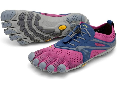 Zapato para Mujer VIBRAM FIVEFINGERS Trail Running V Run Morado para Montaña (EU 36)