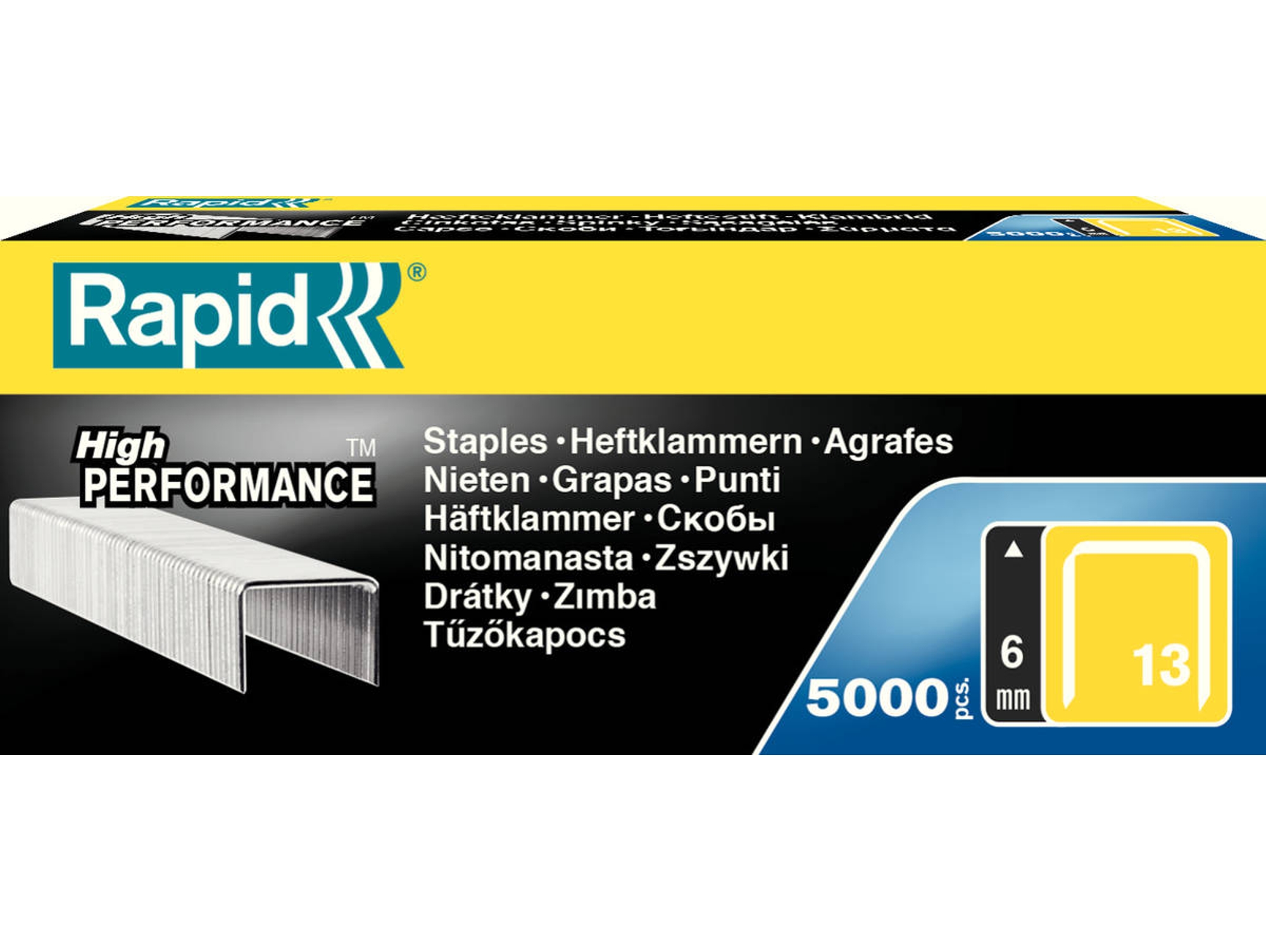 Grapas RAPID 11830700 (5000 un)