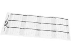 Calendario De Pared De Gran Formato Para Oficina Y Hogar, Póster Planificador Anual Borrable,