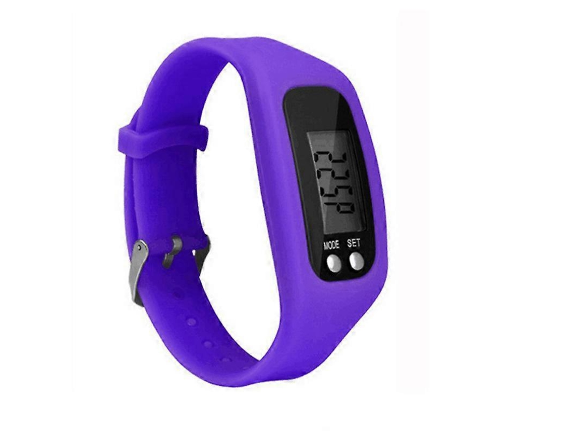 Reloj podómetro con pantalla LCD, funcionamiento sencillo, rastreador de actividad física para caminar, pulsera, contador de pasos digital Ly Ebike