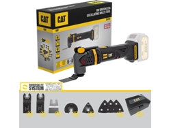 Multiherramienta oscilante SDS con 14 accesorios sin batería 18V CATERPILLAR POWER TOOLS (DX41B)