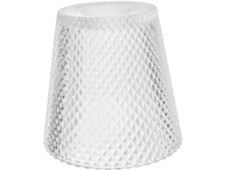 Lámpara de techo colgante de cristal: Un toque artístico para su interior.