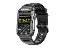 Reloj inteligente robusto con pantalla táctil de 1,57 pulgadas y monitor de frecuencia cardíaca para Android e iOS. Ly Ebike